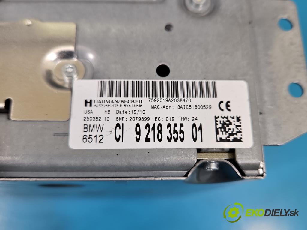 Bmw X5 E70 2006-2013 3.0d 245KM automatic 180 kW 2993 cm3 5- Radio originál 9218355