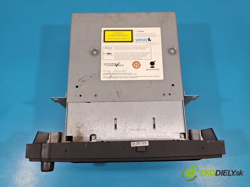 Bmw X5 E70 2006-2013 3.0d 245KM automatic 180 kW 2993 cm3 5- Radio originál 9218355