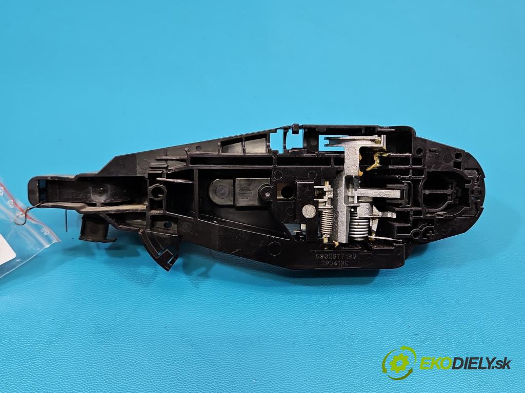 Citroen C3 III 2016-2024 1.2 12V 83 hp manual 61 kW 1199 cm3 5- klika přední pravé 9802977180 (Klika dveří ostatní)