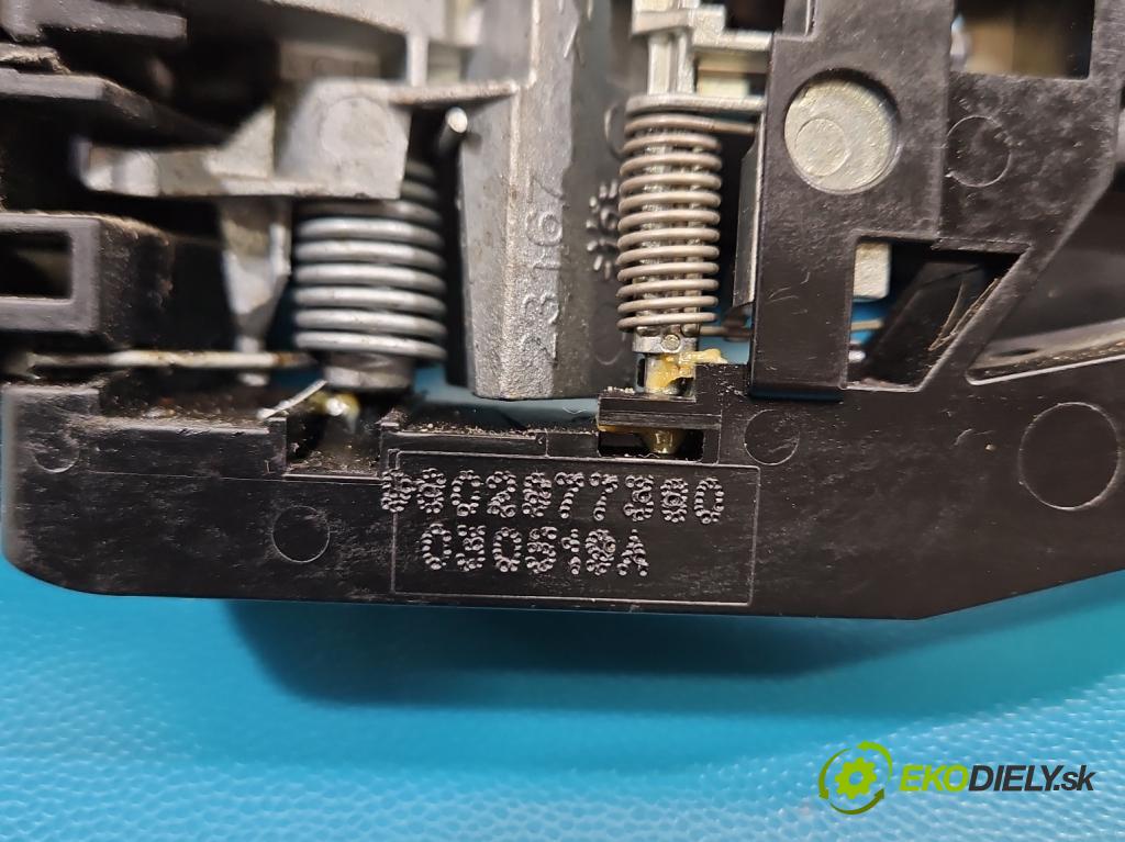 Citroen C3 III 2016-2024 1.2 12V 83 HP manual 61 kW 1199 cm3 5- rukoväť zadné ľavé mimo: 9802977380 (Kľučka dverí ostatné)