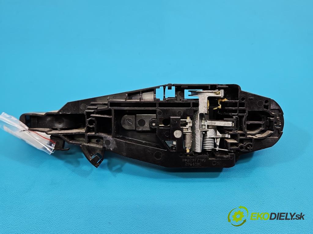 Citroen C3 III 2016-2024 1.2 12V 83 hp manual 61 kW 1199 cm3 5- klika zadní pravé 9802977180 (Klika dveří ostatní)