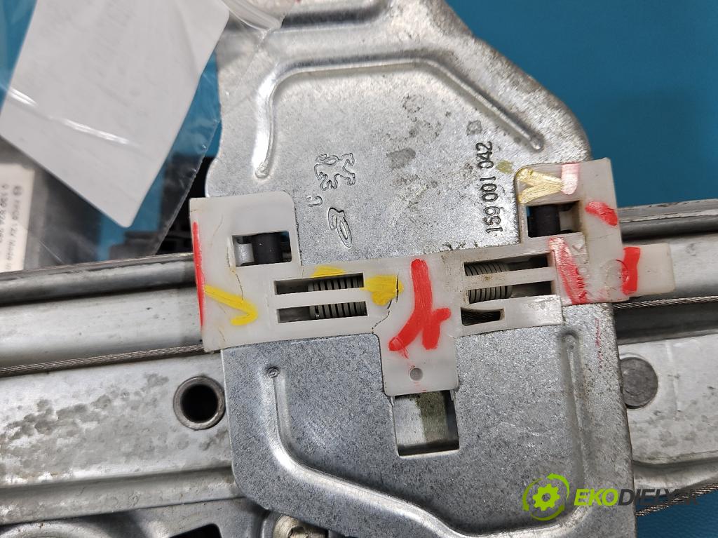 Citroen C3 III 2016-2024 1.2 12V 83 hp manual 61 kW 1199 cm3 5- mechanismus stahování přední levý 9829511880