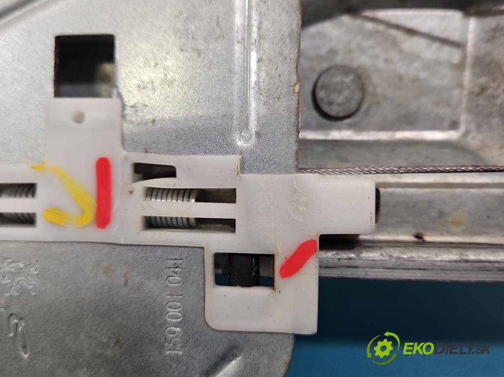 Citroen C3 III 2016-2024 1.2 12V 83 HP manual 61 kW 1199 cm3 5- mechanizmus okna predné pravý 9829511780