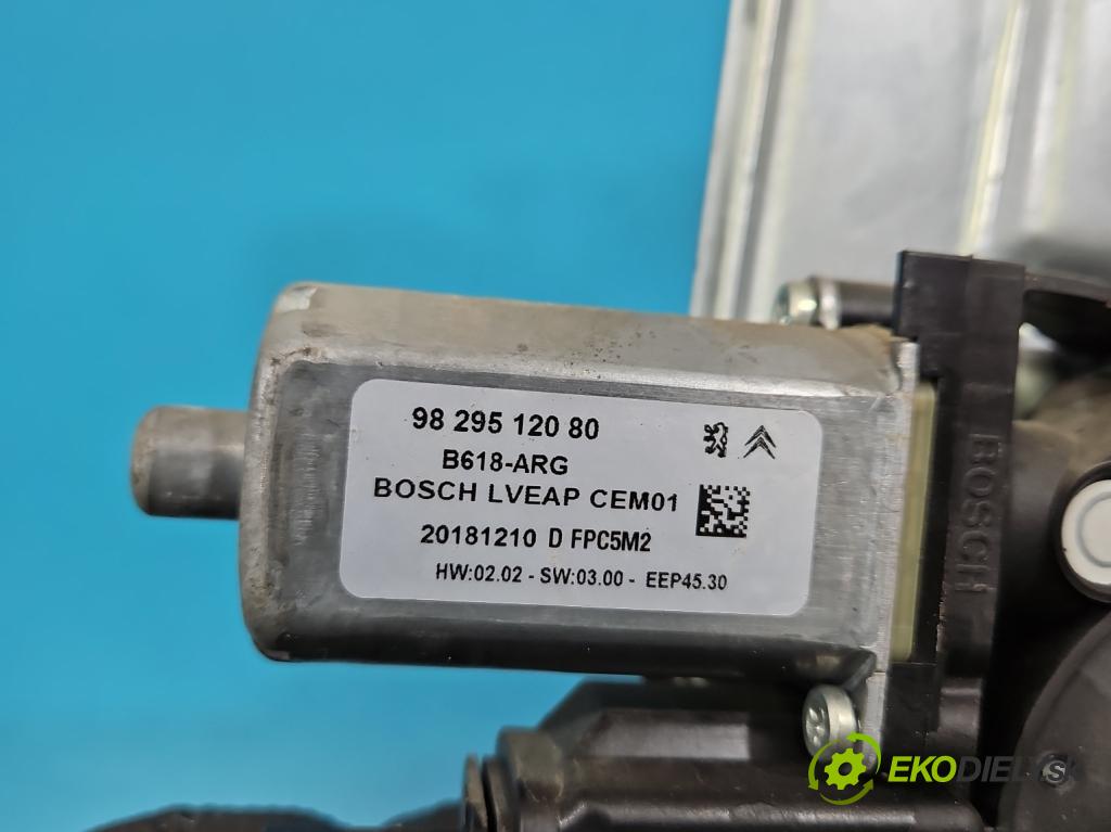 Citroen C3 III 2016-2024 1.2 12V 83 HP manual 61 kW 1199 cm3 5- mechanizmus okna zadné ľavý 9829512080