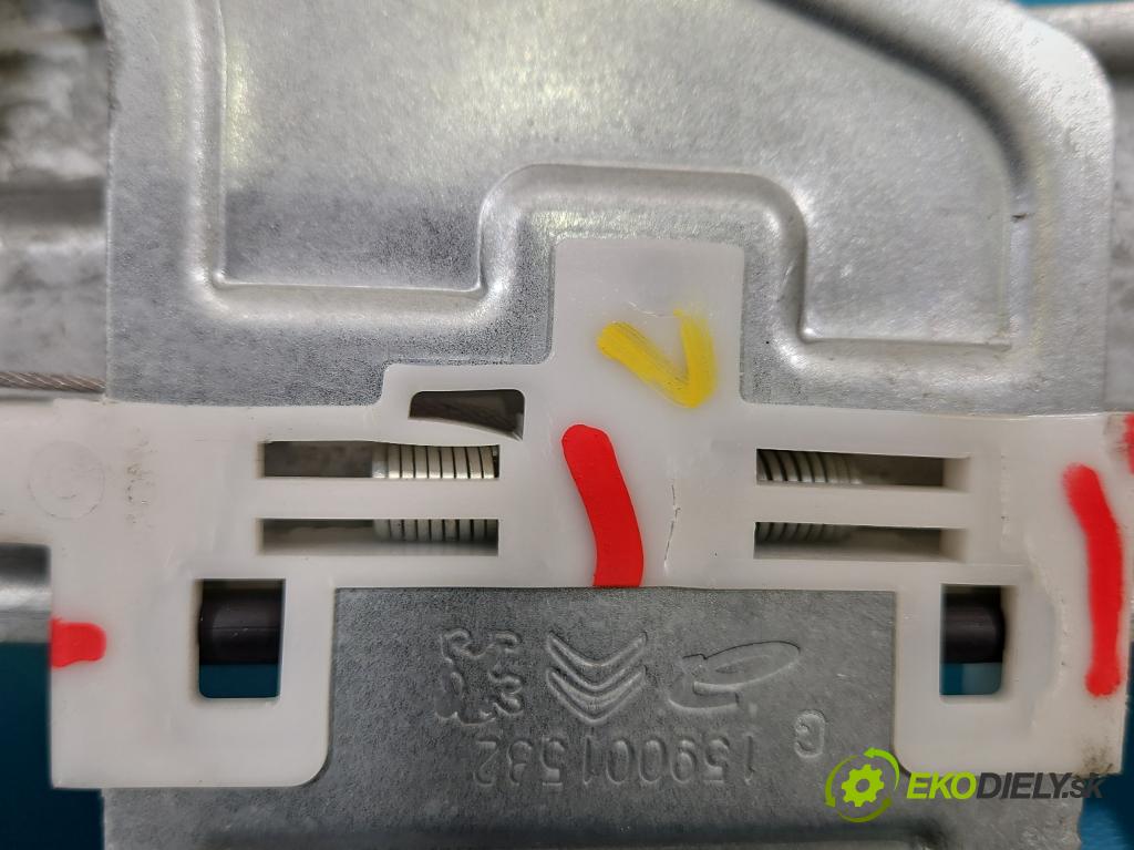 Citroen C3 III 2016-2024 1.2 12V 83 HP manual 61 kW 1199 cm3 5- mechanizmus okna zadné ľavý 9829512080