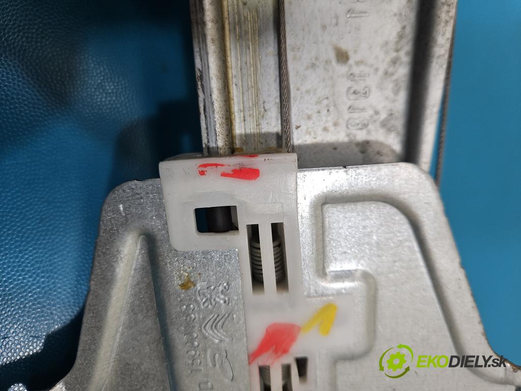 Citroen C3 III 2016-2024 1.2 12V 83 HP manual 61 kW 1199 cm3 5- mechanizmus okna zadné pravý 9829511980