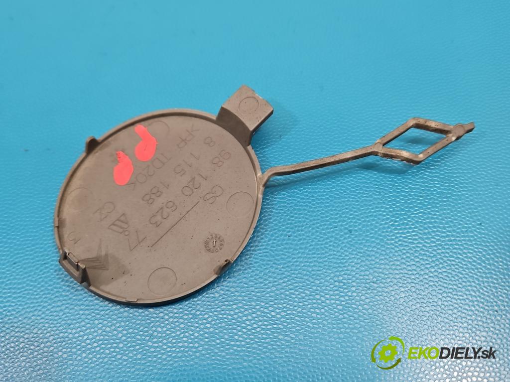 Citroen C3 III 2016-2024 1.2 12V 83 HP manual 61 kW 1199 cm3 5- blenda mriežka: nárazník pravé 9812062377