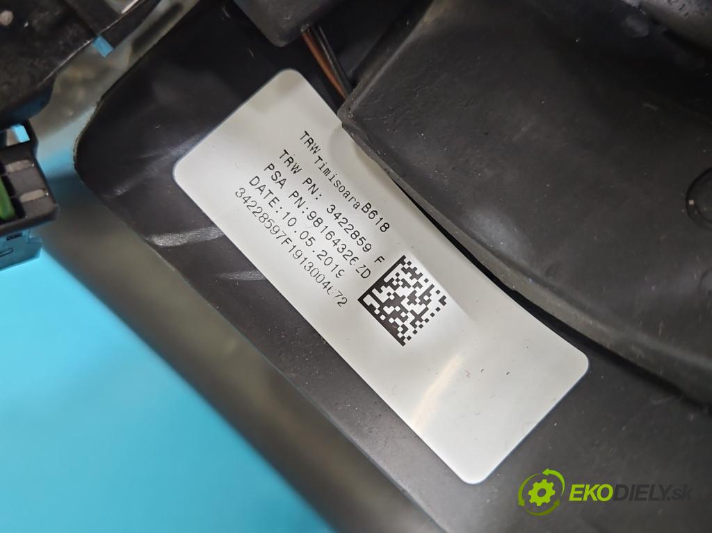 Citroen C3 III 2016-2024 1.2 12V 83 HP manual 61 kW 1199 cm3 5- volant 98164326ZD (Volant)