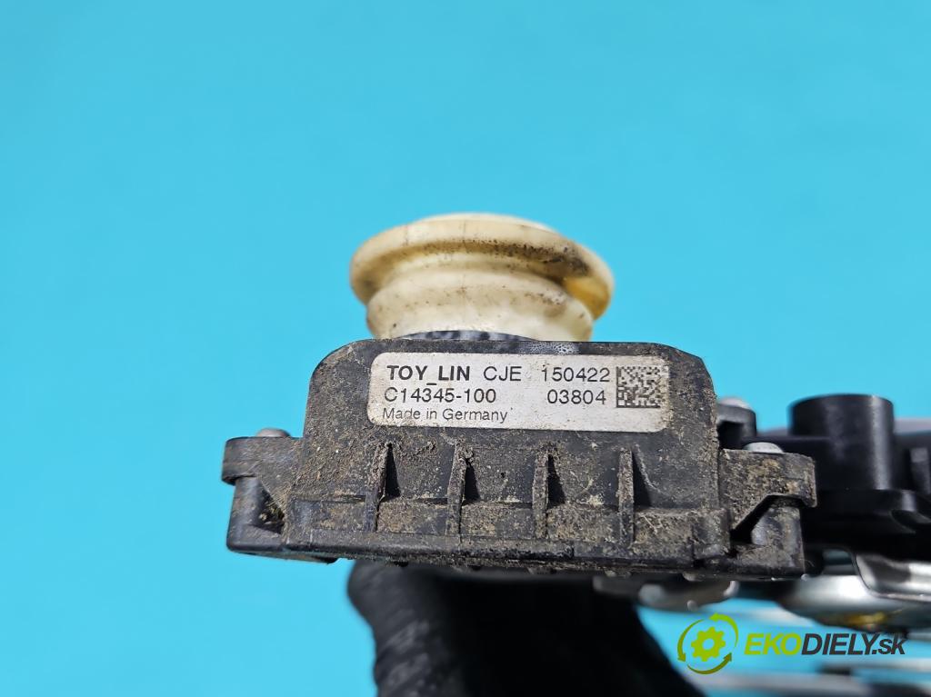 Toyota Auris II 2012-2018 1.8 16V 99 HP automatic 73 kW 1798 cm3 5- mechanizmus okna predné pravý 85710-02420-B