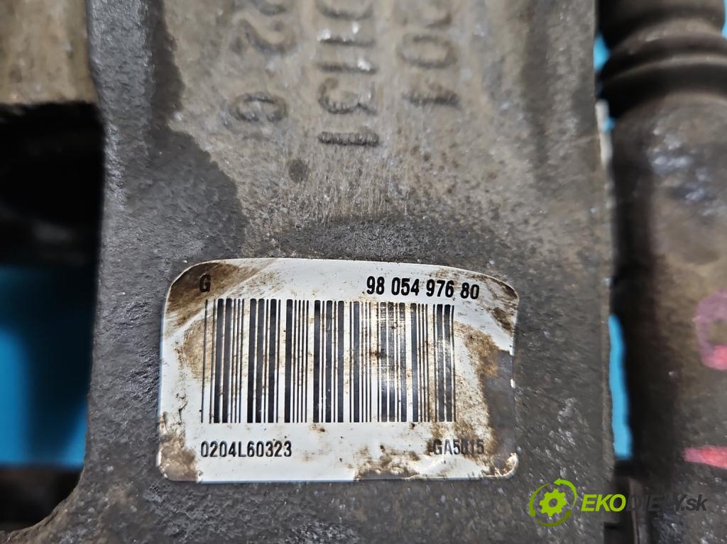 Citroen C3 III 2016-2024 1.2 12V 83 HP manual 61 kW 1199 cm3 5- brzdič predné ľavý 9805497680 (Kľučka dverí ostatné)