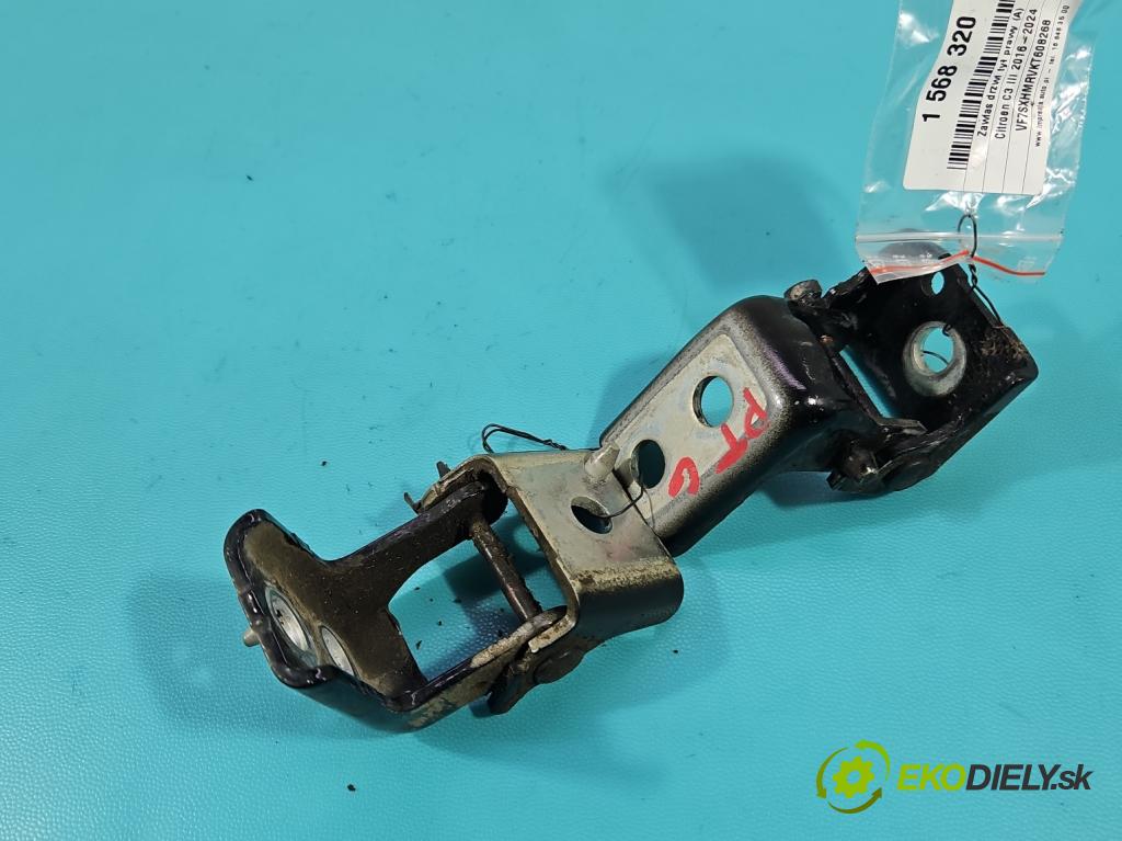 Citroen C3 III 2016-2024 1.2 12V 83 hp manual 61 kW 1199 cm3 5- Závěs: dveře zadní pravý