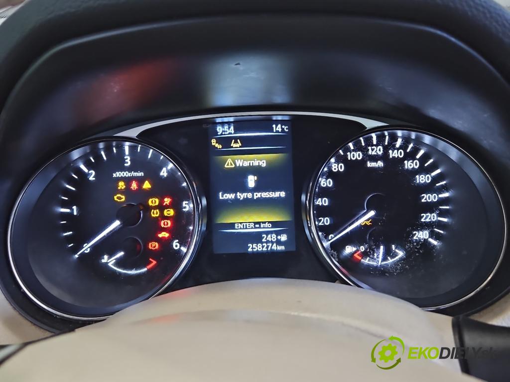 Nissan X-trail III T32 2013-2021 1.6 dci 131 HP automatic 96 kW 1598 cm3 5- prístrojovka/ budíky 4CC6A (Prístrojová doska)