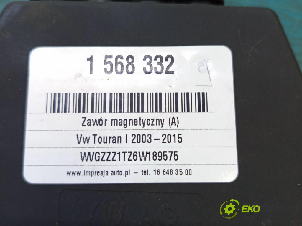 Vw Touran I 2003-2015 1.9 tdi 105 HP manual 77 kW 1896 cm3 5- ventil magnetické: 6Q0906625 (Ventil ostatné)