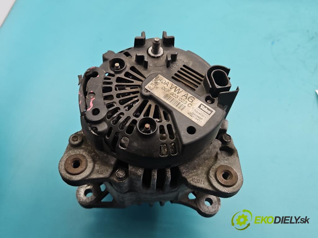 Vw Touran I 2003-2015 1.9 tdi 105 HP manual 77 kW 1896 cm3 5- Alternator 06F903023C (Alternátor)