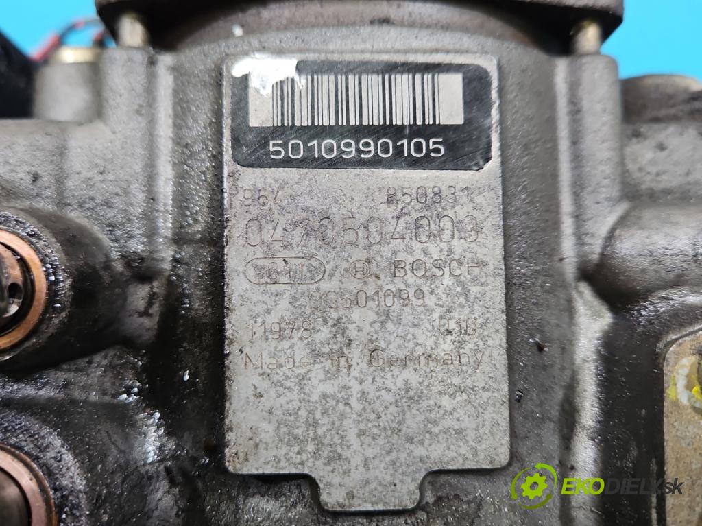 Opel Astra II 1998-2009 2.0 dtl 82 HP manual 60 kW 1995 cm3 5- čerpadlo vstrekovacia 0470504003 (Vstrekovacie čerpadlo)