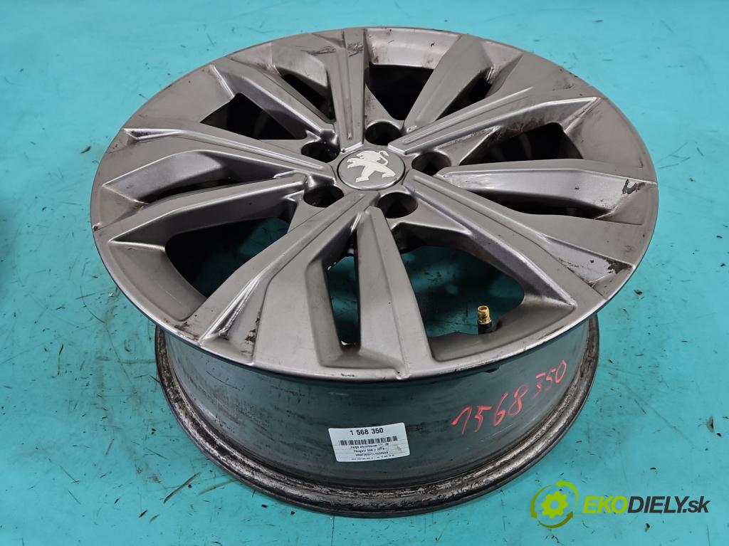 Peugeot 508 II 2018- 1.6 16V 181KM automatic 133 kW 1598 cm3 5- Disk hliník 17