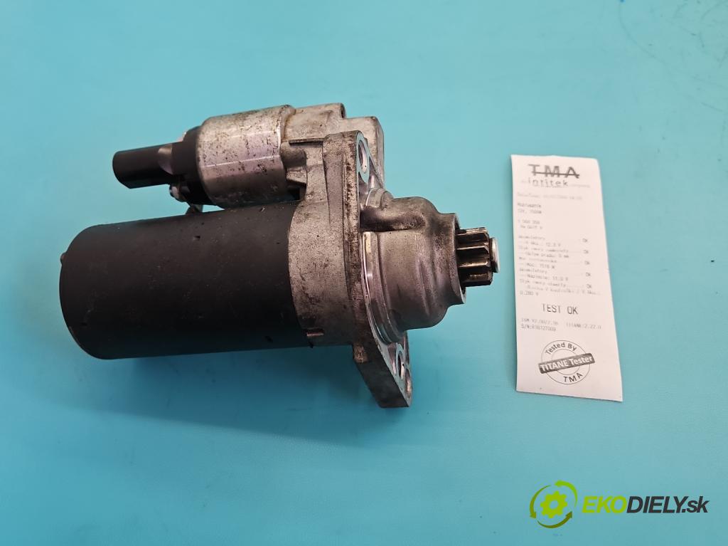 Vw Golf V 2003-2009 1.9 tdi 105 HP manual 77 kW 1896 cm3 5- štartér  (Štartér)