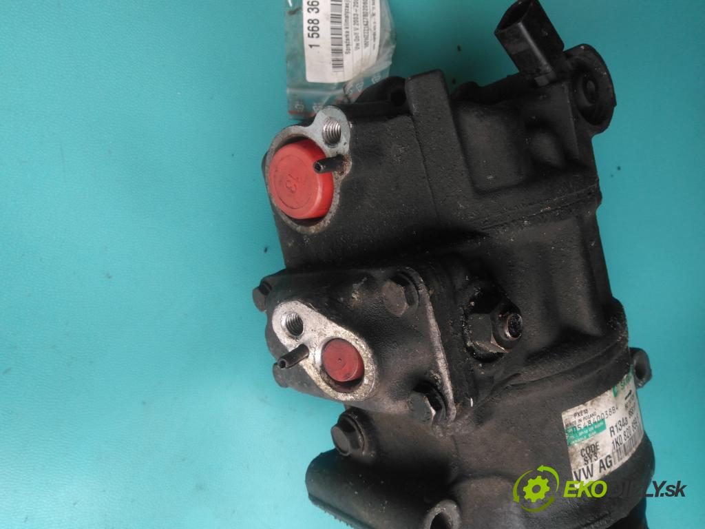 Vw Golf V 2003-2009 1.9 tdi 105 HP manual 77 kW 1896 cm3 5- Kompresor: klimatizácie 1K0820859F (Kompresor klimatizácie)