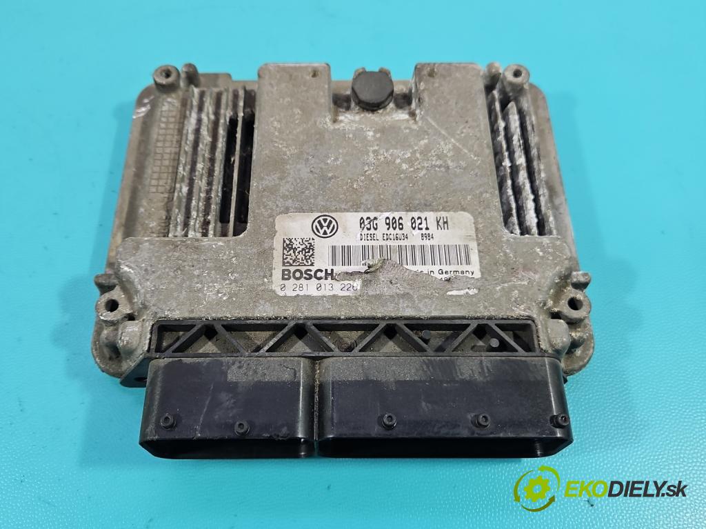 Vw Golf V 2003-2009 1.9 tdi 105 HP manual 77 kW 1896 cm3 5- riadiaca jednotka motora 03G906021KH
