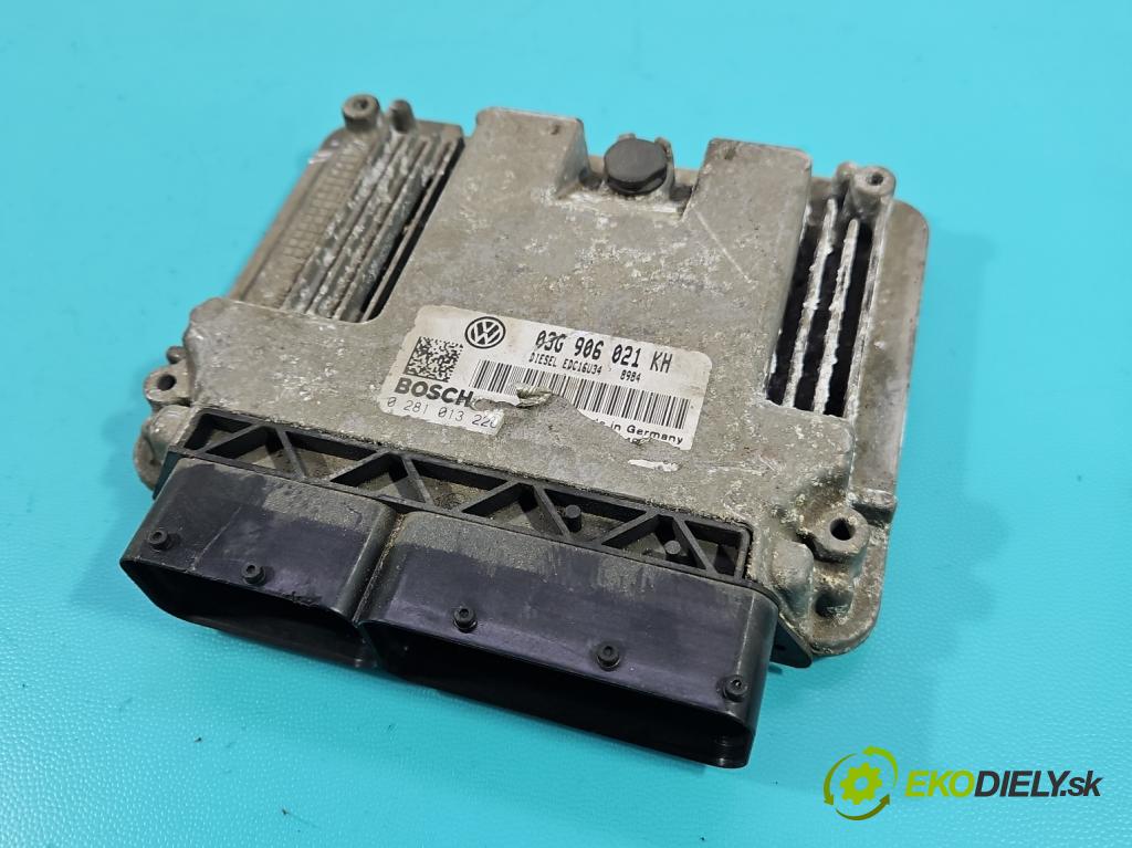 Vw Golf V 2003-2009 1.9 tdi 105 HP manual 77 kW 1896 cm3 5- riadiaca jednotka motora 03G906021KH