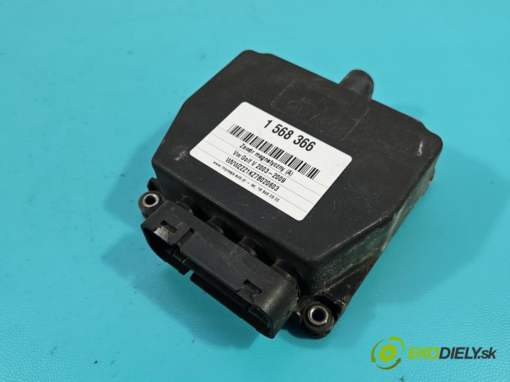 Vw Golf V 2003-2009 1.9 tdi 105 HP manual 77 kW 1896 cm3 5- ventil magnetické: 6Q0906625 (Ventil ostatné)