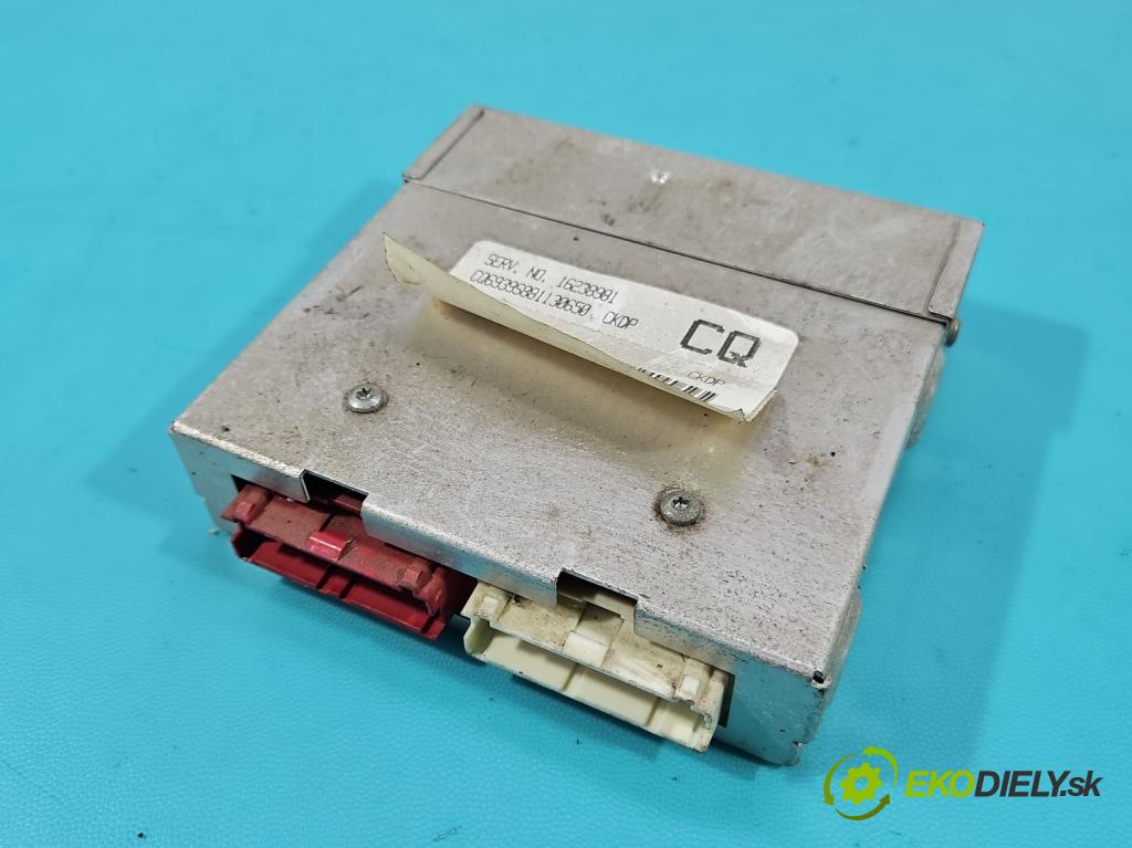 Daewoo Lanos 1.6 16V 105 HP manual 77 kW 1598 cm3 3- riadiaca jednotka motora 16246939