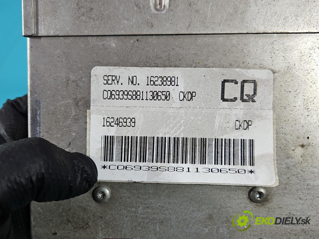 Daewoo Lanos 1.6 16V 105 HP manual 77 kW 1598 cm3 3- riadiaca jednotka motora 16246939