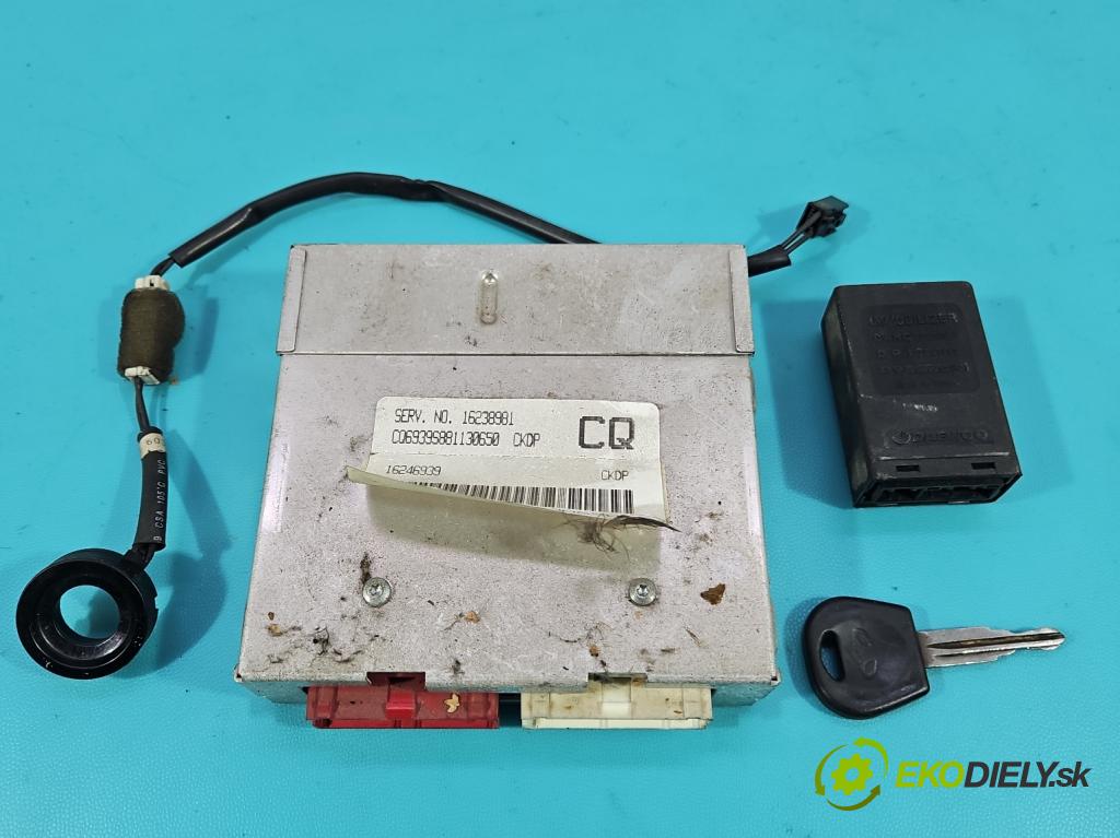 Daewoo Lanos 1.6 16V 105 HP manual 77 kW 1598 cm3 3- riadiaca jednotka motora 16246939