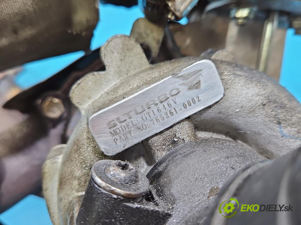 Vw Passat B6 2005-2010 2.0 tdi 140 HP manual 103 kW 1968 cm3 5- turbodúchadlo, turbo 765261-2 (Turbodúchadlo (kompletné))