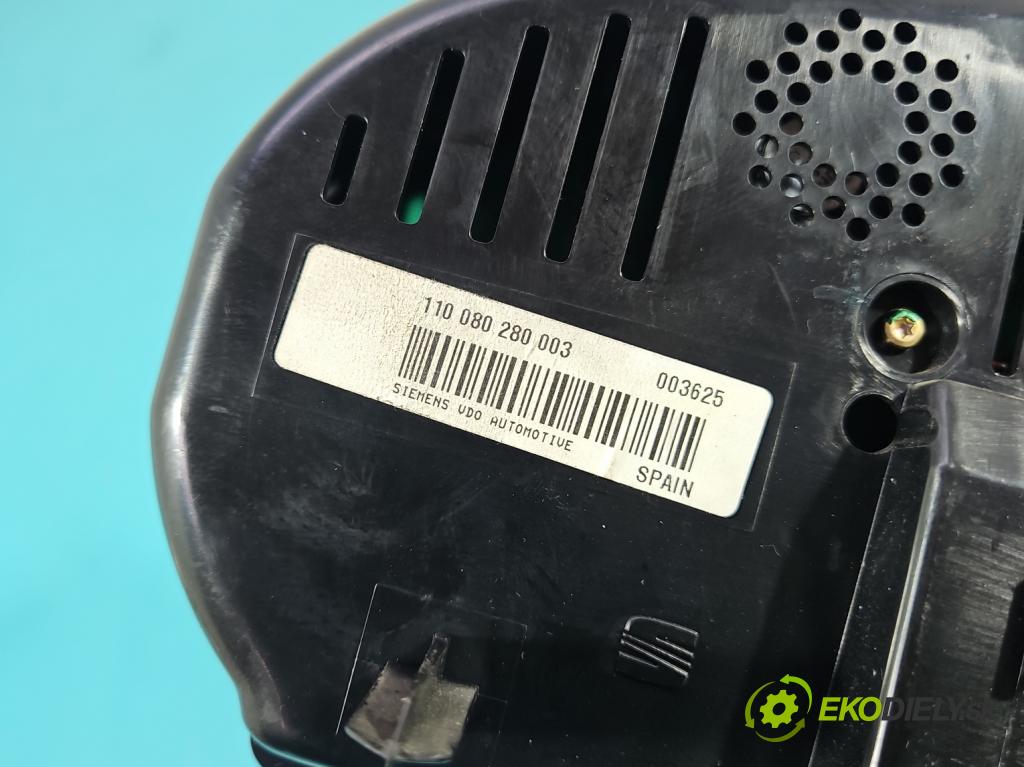 Seat Toledo III 2004-2009 2.0 tdi 140 HP automatic 103 kW 1968 cm3 5- prístrojovka/ budíky 5P0920822E (Prístrojová doska)