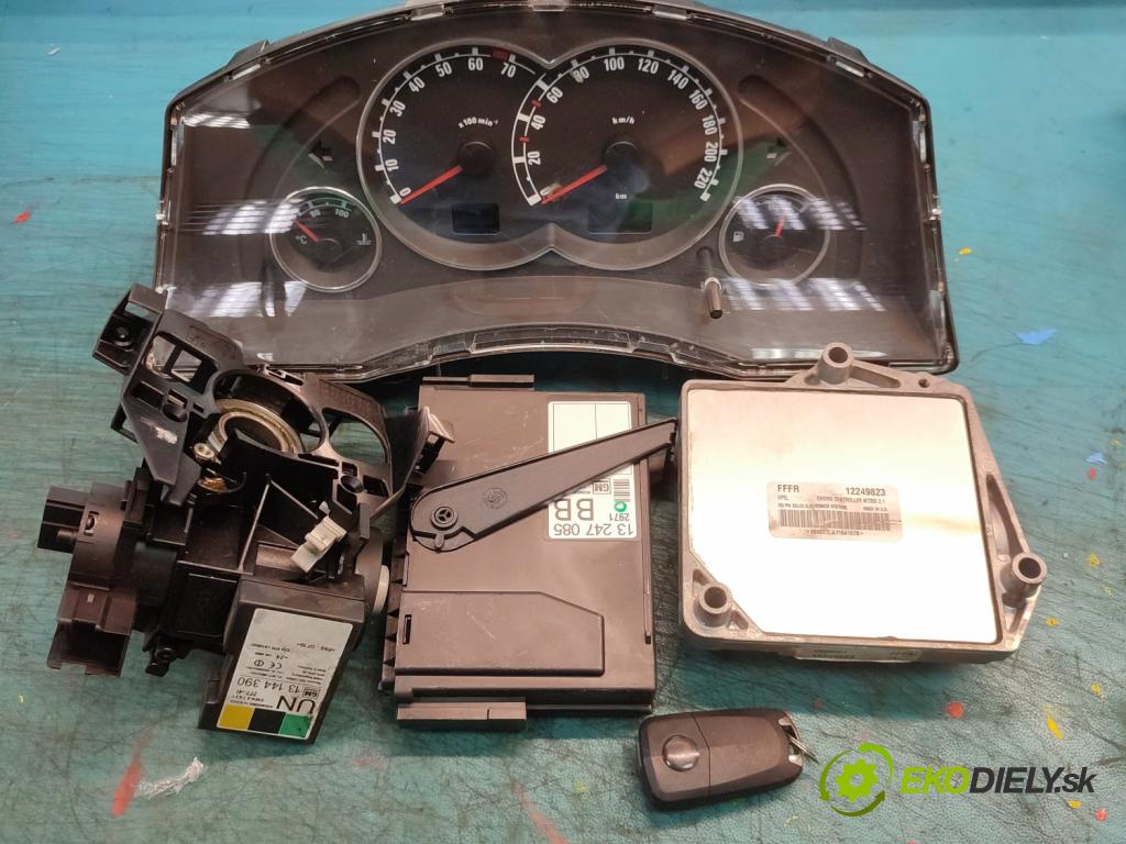 Opel Meriva A 2002-2010 1.6 16V 105 HP automatic 77 kW 1598 cm3 5- riadiaca jednotka motora 12249823