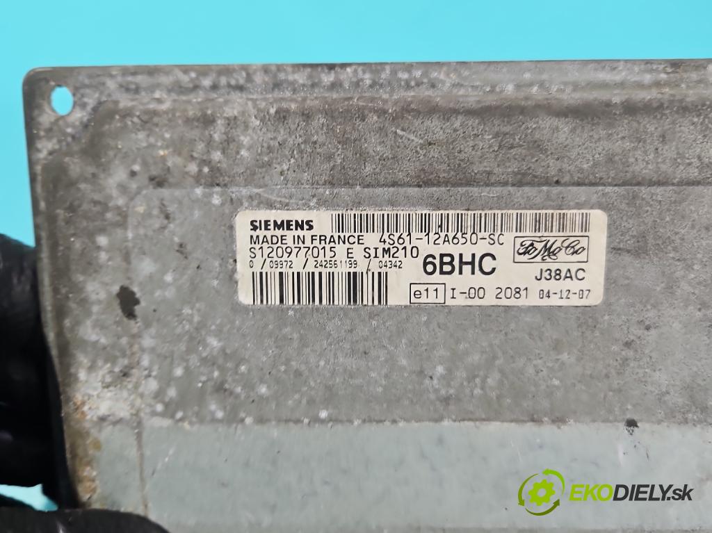 Mazda 2 I 2003-2007 1.2 16V 75 HP manual 55 kW 1242 cm3 5- riadiaca jednotka motora 4S61-12A650-SC