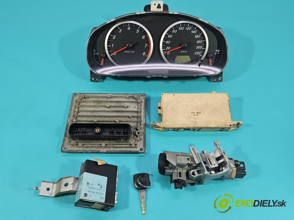 Mazda 2 I 2003-2007 1.2 16V 75 HP manual 55 kW 1242 cm3 5- riadiaca jednotka motora 4S61-12A650-SC