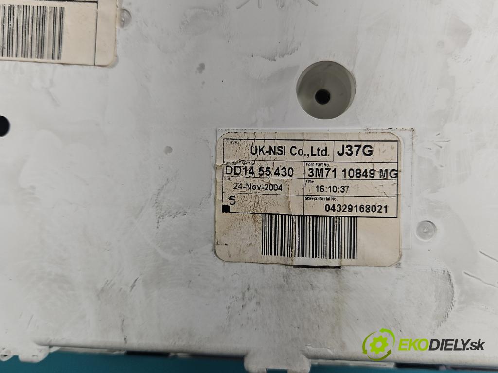 Mazda 2 I 2003-2007 1.2 16V 75 HP manual 55 kW 1242 cm3 5- riadiaca jednotka motora 4S61-12A650-SC