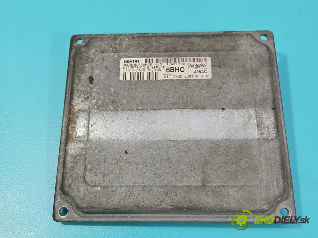 Mazda 2 I 2003-2007 1.2 16V 75 HP manual 55 kW 1242 cm3 5- riadiaca jednotka motora 4S61-12A650-SC