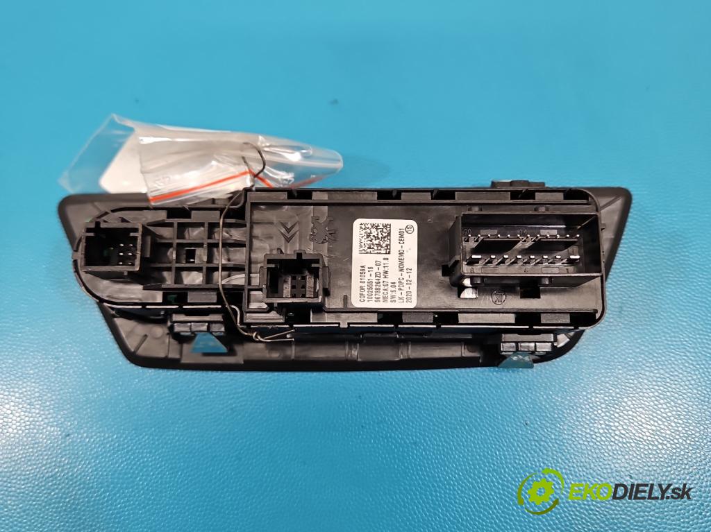 Peugeot 508 II 2018- 1.6 16V 181KM automatic 133 kW 1598 cm3 4- prepínač okien spätných zrkadiel 96788264ZD