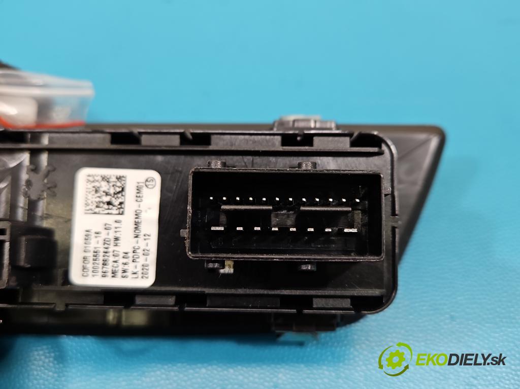 Peugeot 508 II 2018- 1.6 16V 181KM automatic 133 kW 1598 cm3 4- prepínač okien spätných zrkadiel 96788264ZD