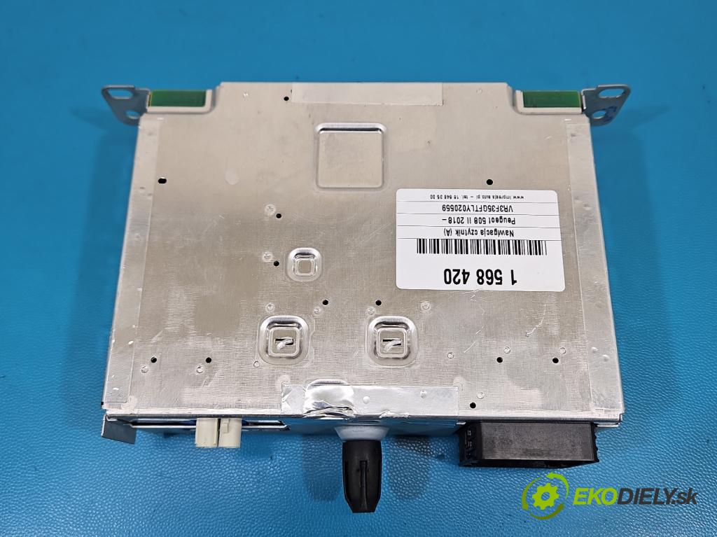 Peugeot 508 II 2018- 1.6 16V 181KM automatic 133 kW 1598 cm3 4- Navigácia: čítačka 9833499380