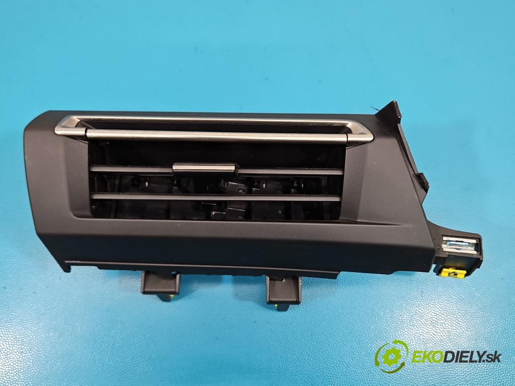 Peugeot 508 II 2018- 1.6 16V 181KM automatic 133 kW 1598 cm3 4- Mřížka: kúrenia ostatné 98328243ZD