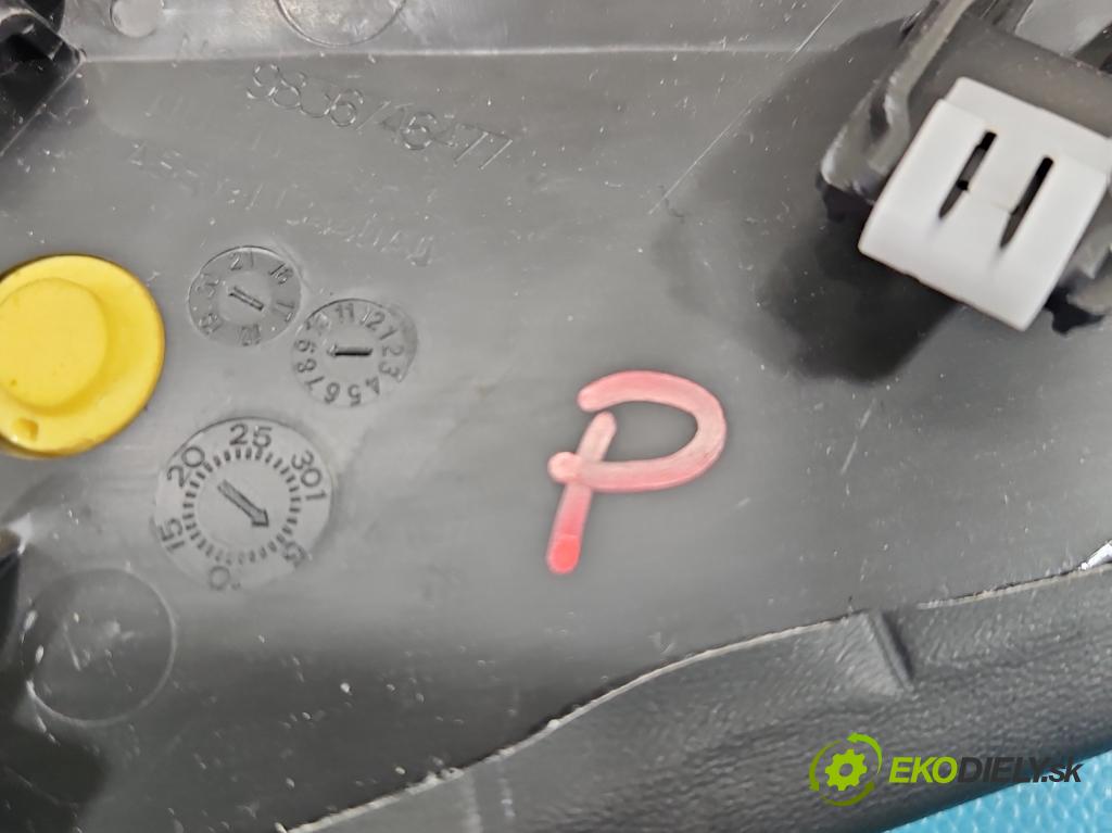 Peugeot 508 II 2018- 1.6 16V 181KM automatic 133 kW 1598 cm3 4- kryt plastová 9836740977