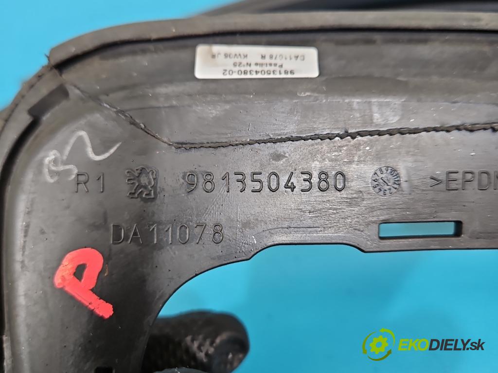 Peugeot 508 II 2018- 1.6 16V 181KM automatic 133 kW 1598 cm3 5- Těsnění: 9813504380