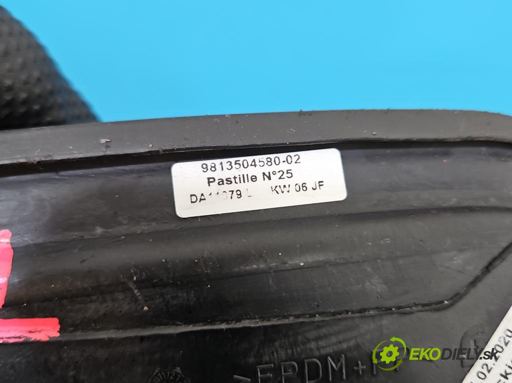 Peugeot 508 II 2018- 1.6 16V 181KM automatic 133 kW 1598 cm3 5- Těsnění: 9813504580