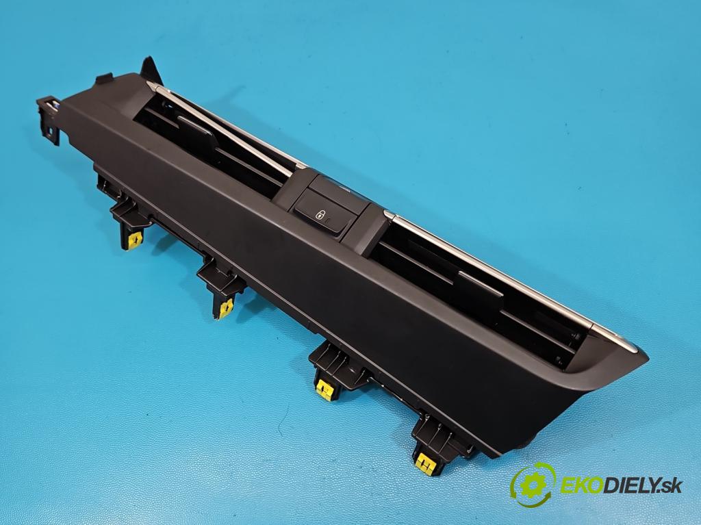 Peugeot 508 II 2018- 1.6 16V 181KM automatic 133 kW 1598 cm3 4- Mřížka: topení medián: 9813436277 (Mřížka topení)