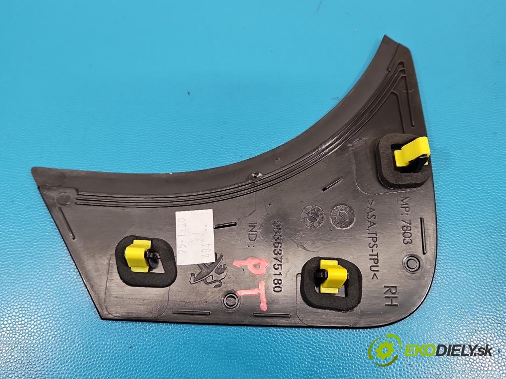 Peugeot 508 II 2018- 1.6 16V 181KM automatic 133 kW 1598 cm3 4- lišta karoséria: ostatné 9836375180