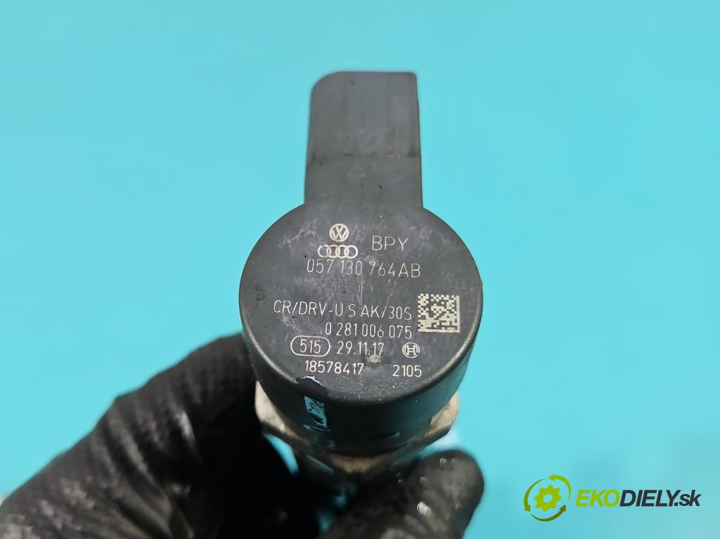 Skoda Rapid 2012-2019 1.4 tdi 90 hp manual 66 kW 1422 cm3 5- lišta vstřikovací 04B130093 (Vstřikovací lišta)