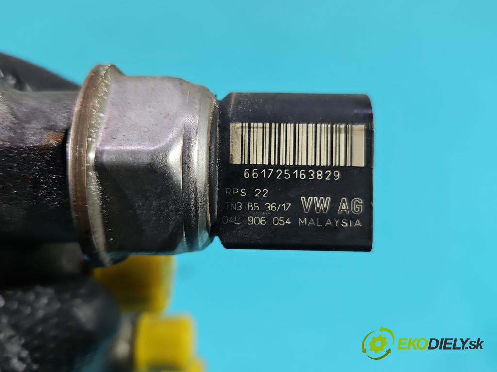 Skoda Rapid 2012-2019 1.4 tdi 90 hp manual 66 kW 1422 cm3 5- lišta vstřikovací 04B130093 (Vstřikovací lišta)