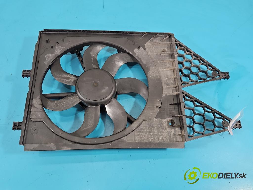 Skoda Rapid 2012-2019 1.4 tdi 90 hp manual 66 kW 1422 cm3 5- ventilátor chladič 6R0959455E