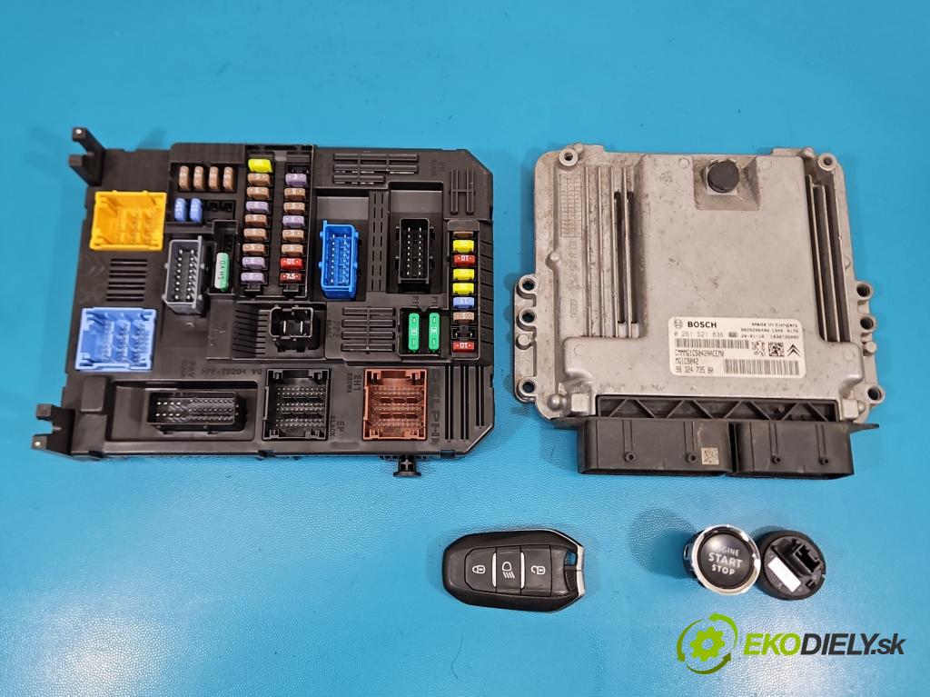 Peugeot 508 II 2018- 1.6 16V 181KM automatic 133 kW 1598 cm3 4- riadiaca jednotka motora 0261S21836