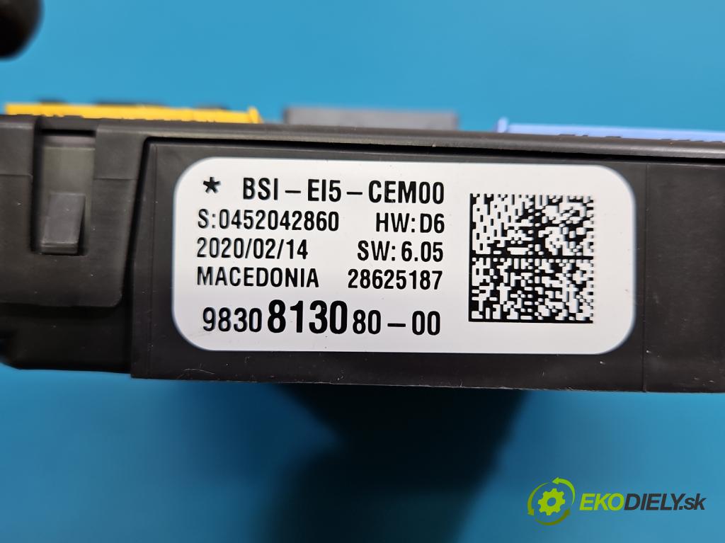 Peugeot 508 II 2018- 1.6 16V 181KM automatic 133 kW 1598 cm3 4- riadiaca jednotka motora 0261S21836