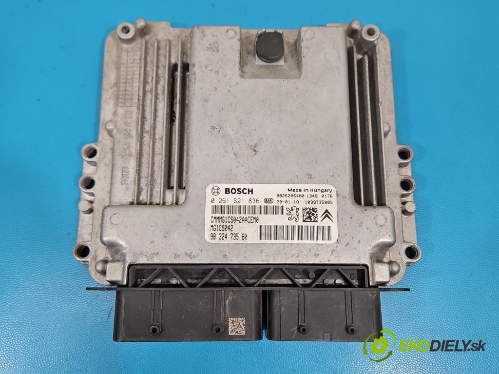 Peugeot 508 II 2018- 1.6 16V 181KM automatic 133 kW 1598 cm3 4- riadiaca jednotka motora 0261S21836